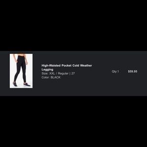 Fabletics Black Leggings